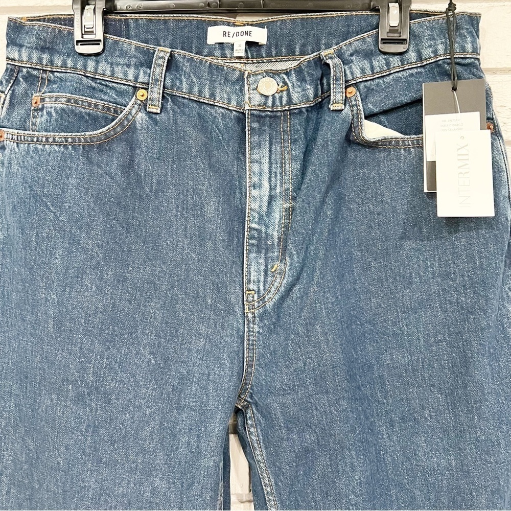 Re/Done‎ Women’s 70s Straight Leg Jeans - Picture 2 of 8